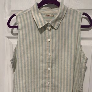Sleeveless Striped Faherty shirt